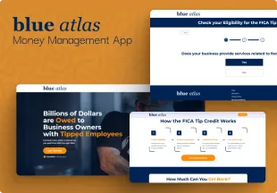 Blue Atlas Figma to HTML Conversion.